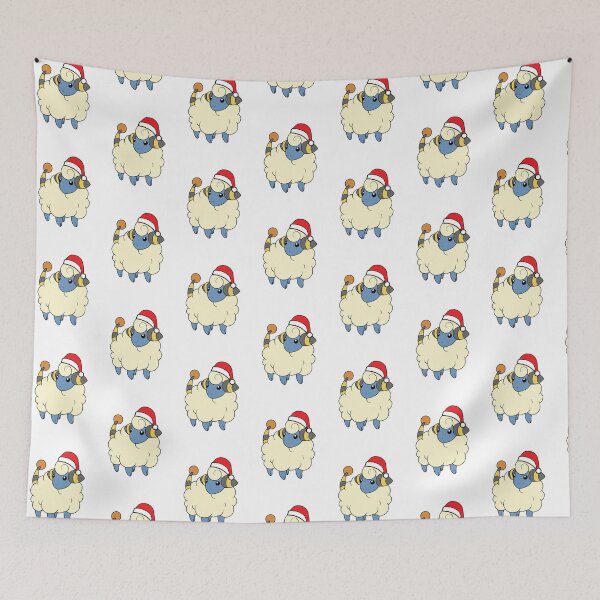 Item preview, Mareep Santa Hat designed and sold by kyravreeland.