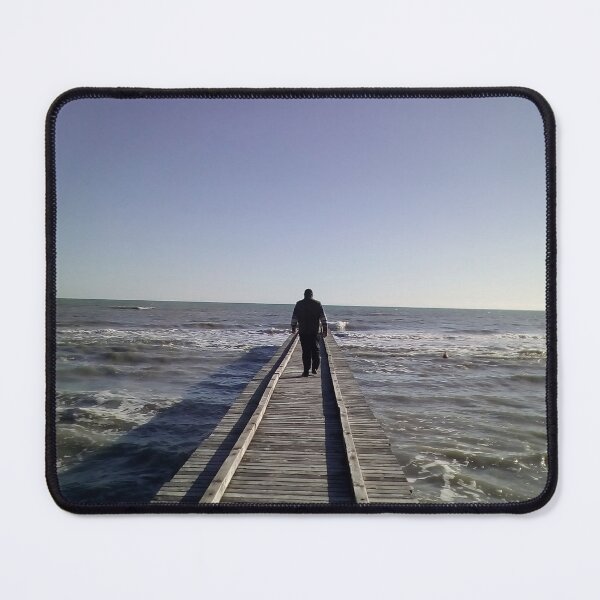 Item preview, "Walking into the Horizon – Ocean View Photo" designed and sold by Mvolo.