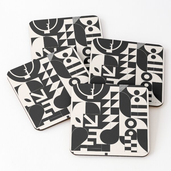 Item preview, Bauhaus Minimalist Art - Classic Midcentury Print designed and sold by StuckOn-Detroit.