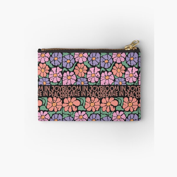 Item preview, Breath In Peace Bloom In Joy, Floral mix color background designed and sold by Kamzzi.