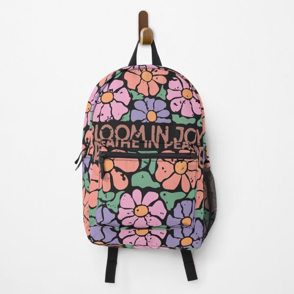 Item preview, Breath In Peace Bloom In Joy, Floral mix color background designed and sold by Kamzzi.