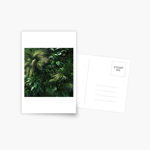 Item preview, Mysterious Rainforest Jungle Palm Leaves Lush Digital Art designed and sold by DEC02.