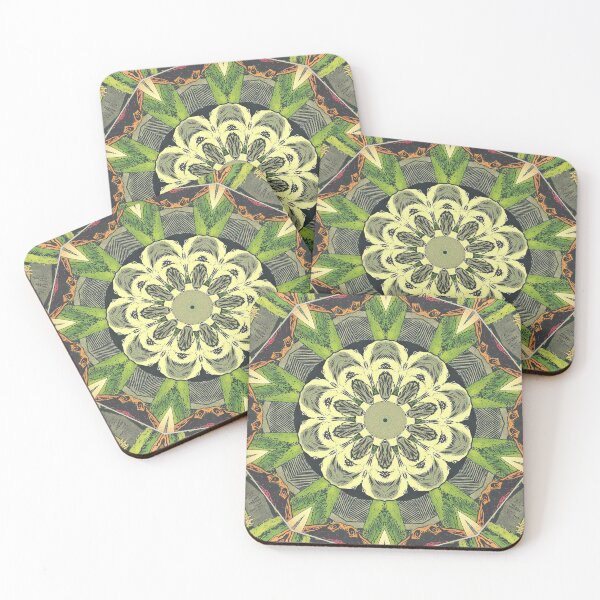 Item preview, Abstract Celery Kaleidoscope designed and sold by LB-Patterns.
