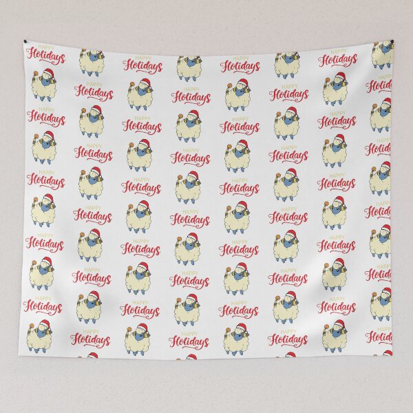 Item preview, Happy Holidays Mareep designed and sold by kyravreeland.