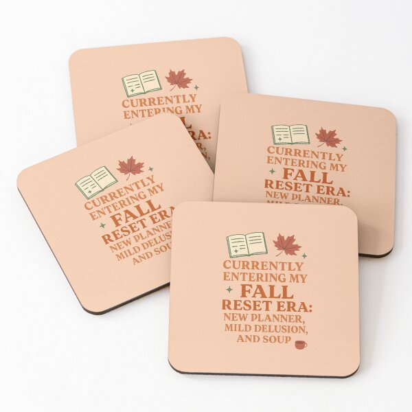 Item preview, Fall Reset Era Sticker – New Planner, Mild Delusion, and Soup designed and sold by MentallyToasted.