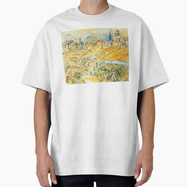 Item preview, Raoul Dufy - CUBIST LANDSCAPE WITH HAYSTACKS designed and sold by iroismart.