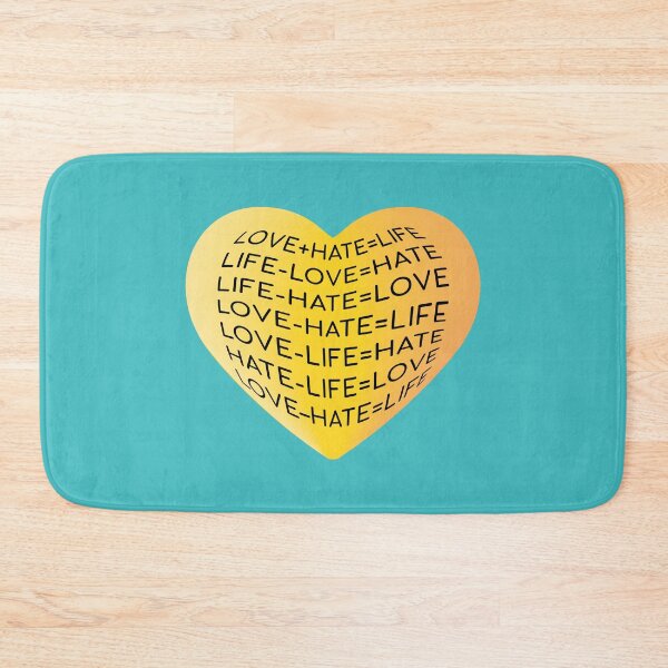 Item preview, Love Hate Life: Equations designed and sold by artnatago.