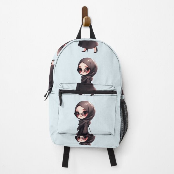 Item preview, Stylish Hijabi Girl – Digital Art Illustration designed and sold by Lulunza.