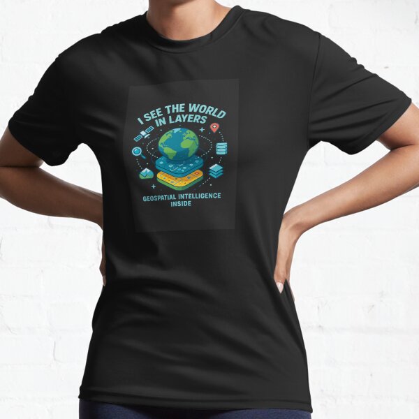 Item preview, I See the World in Layers designed and sold by MapHappens.