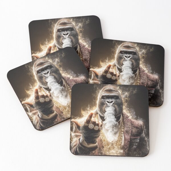 Item preview, The Smoke King – Gold, Power, Respect designed and sold by VisionaryVeils.