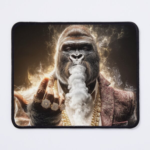 Item preview, The Smoke King – Gold, Power, Respect designed and sold by VisionaryVeils.
