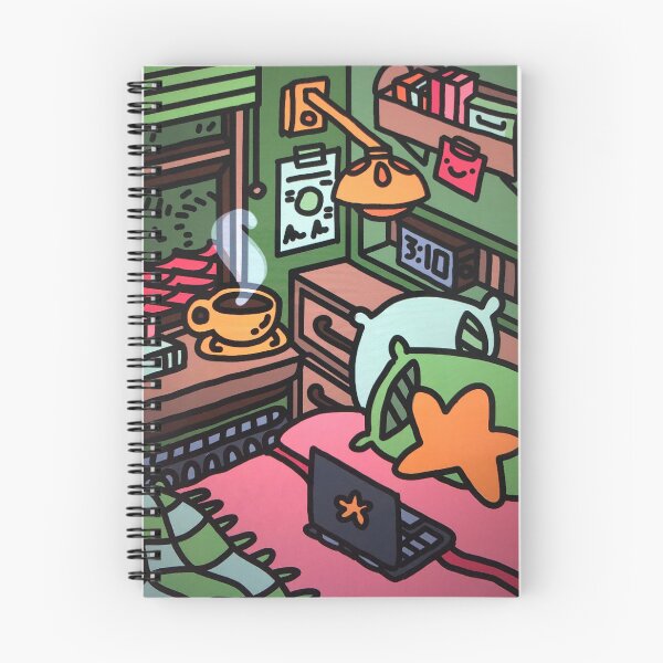 Item preview, Bedroom illustration print  designed and sold by Inkorama.