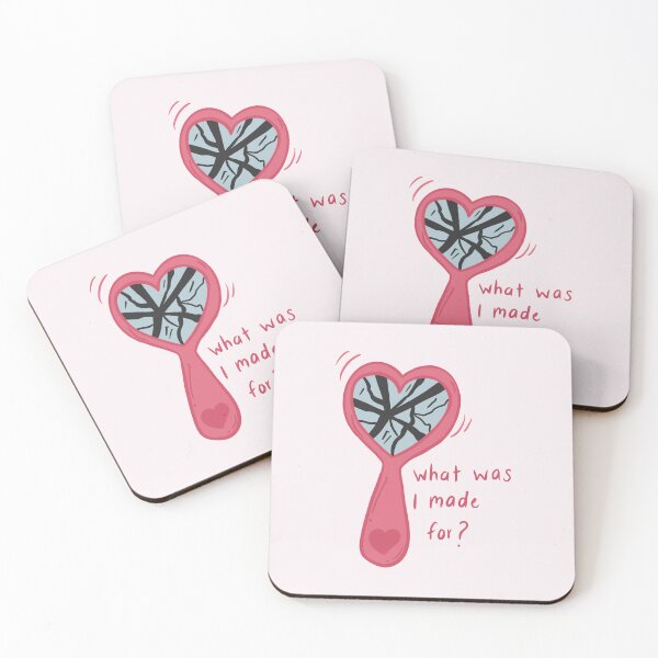 Item preview, What Was I Made For? – Broken Heart Mirror Emotional Art designed and sold by moonna designs.
