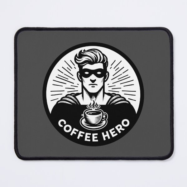Item preview, Coffee Hero Logo designed and sold by ArtFactoryAI.