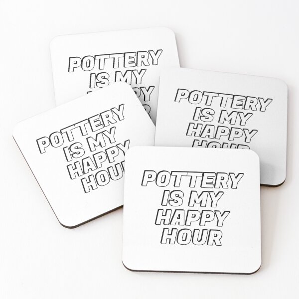 Item preview, Pottery Is My Happy Hour designed and sold by Inspirationmotivation.