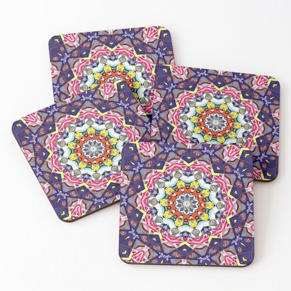 Item preview, Colorful Kaleidoscope with Hearts designed and sold by LB-Patterns.