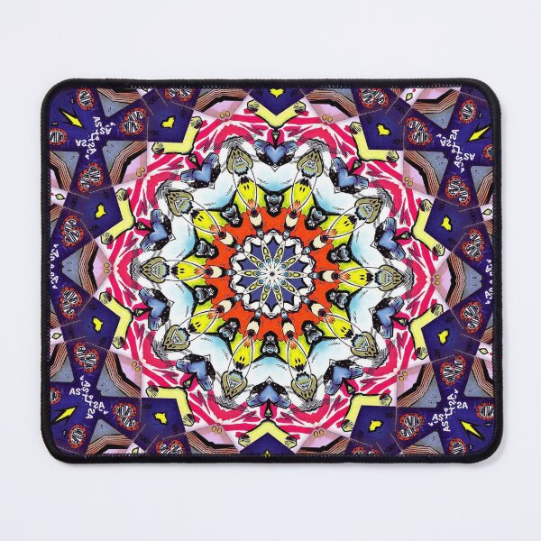 Item preview, Colorful Kaleidoscope with Hearts designed and sold by LB-Patterns.