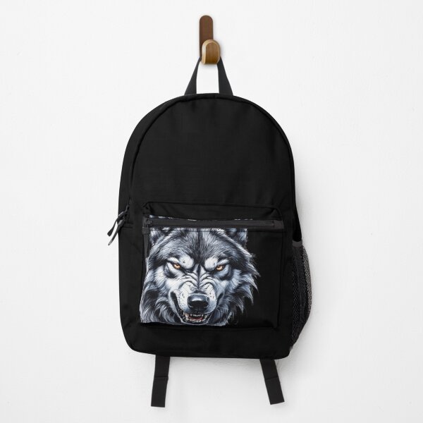 Item preview, Fierce Wolf Face | Powerful Predator Animal Head designed and sold by Design_Your_Day.