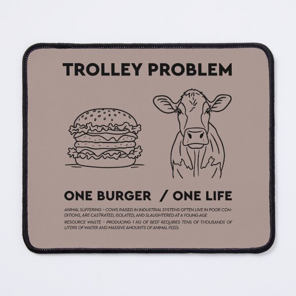 Item preview, Trolley Problem: Cow designed and sold by HiresFilm.