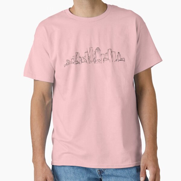 Item preview, Line Art Houston Skyline designed and sold by Big Heart Co..