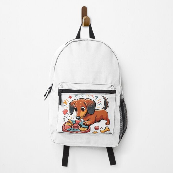 Item preview, Sniff. Nudge. Win. – Dachshund Enrichment Puzzle Toy Art designed and sold by dogslover22.