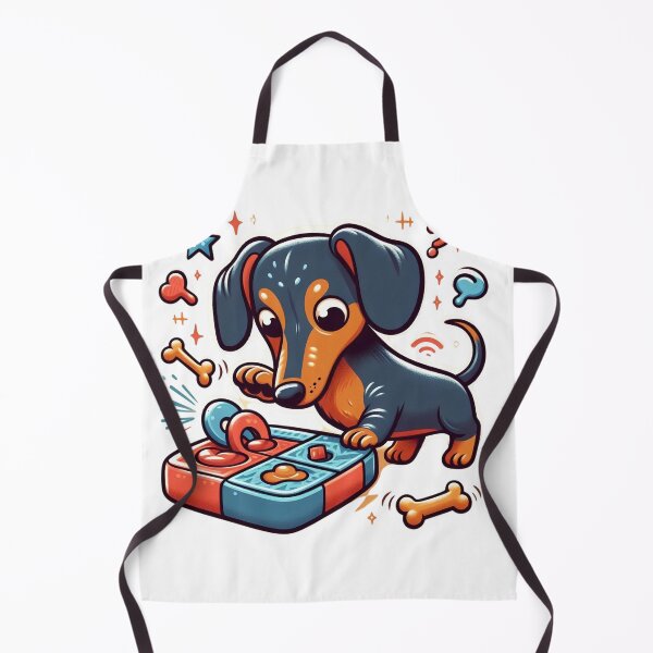 Item preview, Dachshund Puzzle Toy Art – Sniff & Play Dog Enrichment Design designed and sold by dogslover22.