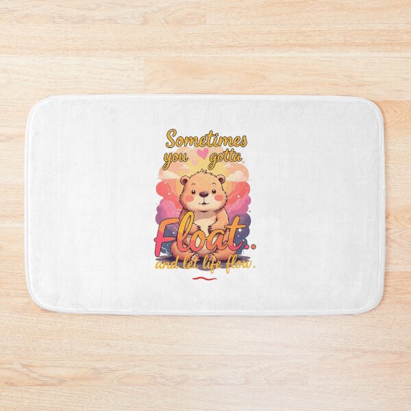 Item preview, Capybara Zen: "Float and Let Life Flow" designed and sold by Polarisofficial.