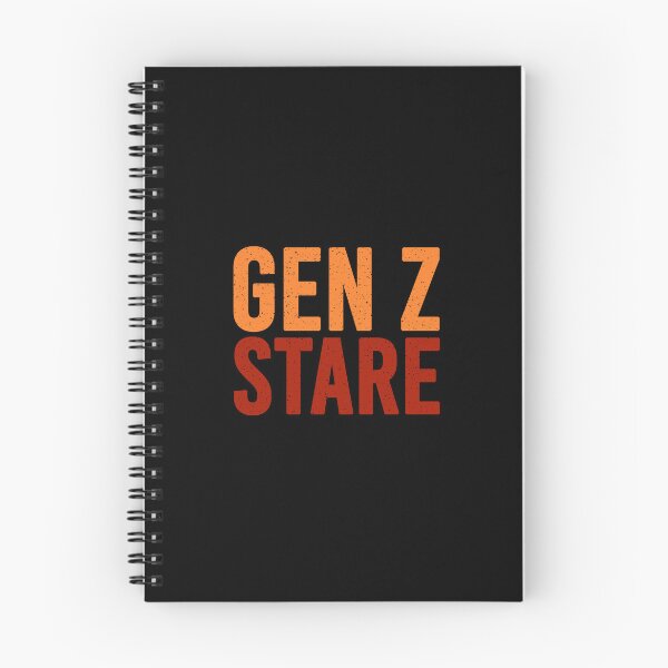 Item preview, Gen Z Stare Orange and Red designed and sold by Memes N Lore .