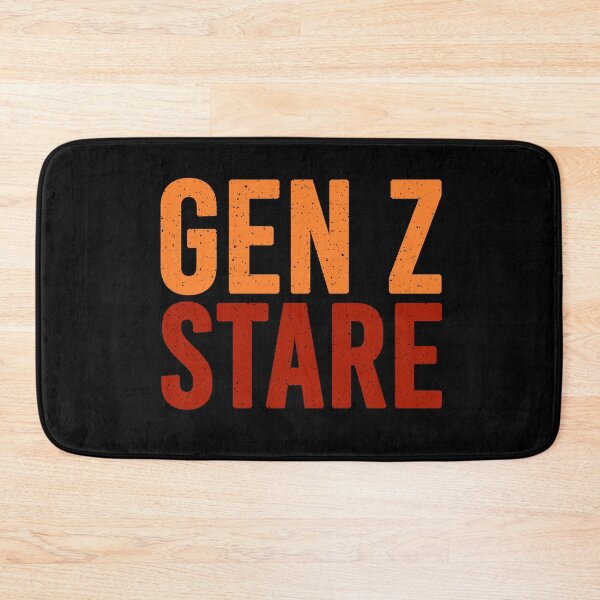 Item preview, Gen Z Stare Orange and Red designed and sold by Memes N Lore .