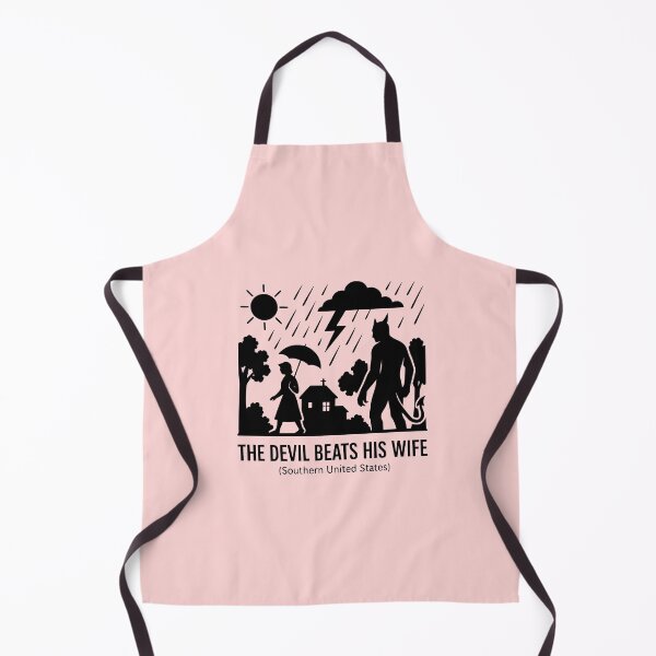 Item preview, sunshower series #3 : the devil beats his wife designed and sold by coffee-life-designs.