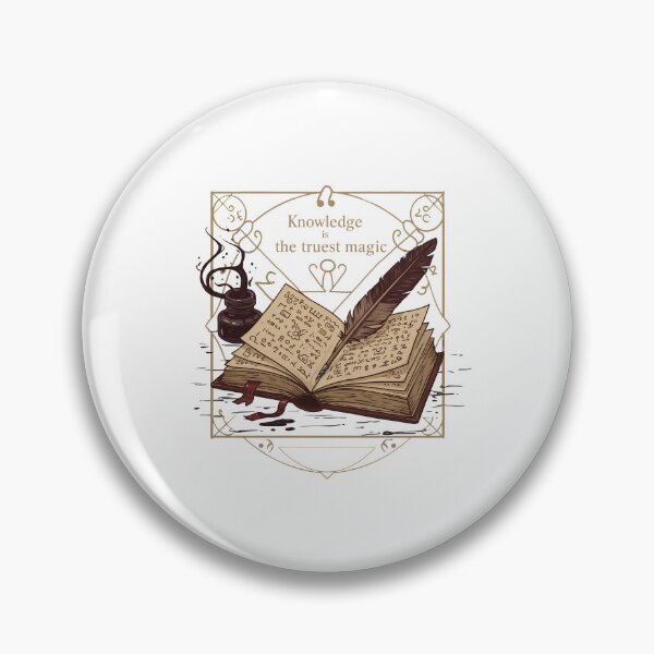 Item preview, Knowledge is the truest magic designed and sold by k3rstman1.