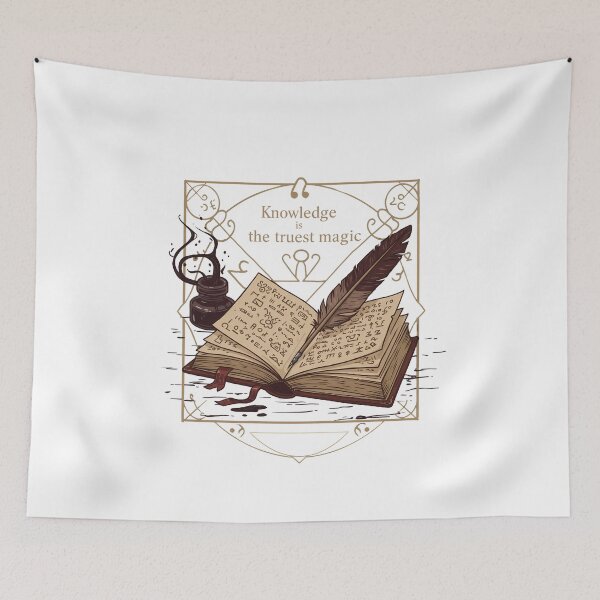 Item preview, Knowledge is the truest magic designed and sold by k3rstman1.