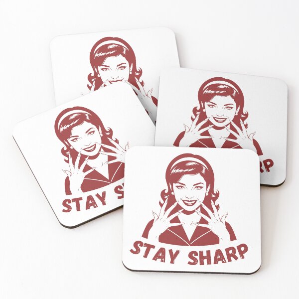 Item preview, Stay Sharp | Fierce & Ready designed and sold by RedDelaney.
