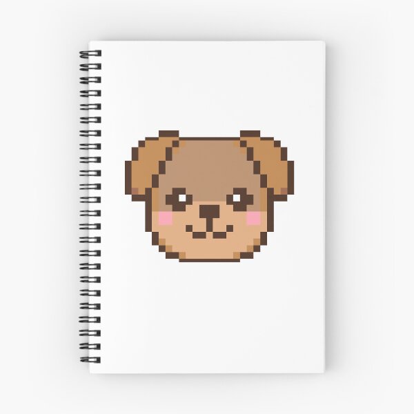 Item preview, Pixel Pup – Cute Dog Head designed and sold by Quirlo.