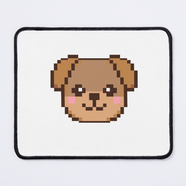 Item preview, Pixel Pup – Cute Dog Head designed and sold by Quirlo.