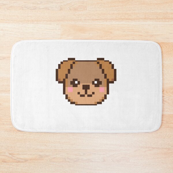 Item preview, Pixel Pup – Cute Dog Head designed and sold by Quirlo.