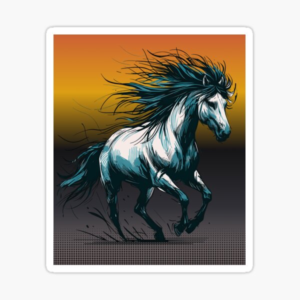 Item preview, Wild Horse designed and sold by maistendencias.