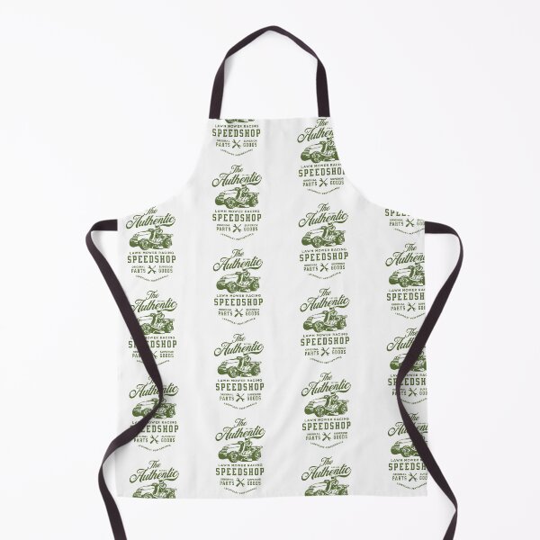Item preview, Lawnmower Racing - Authentic Speed Shop - Green - Lawn Mower Racing designed and sold by RaceDayRags.