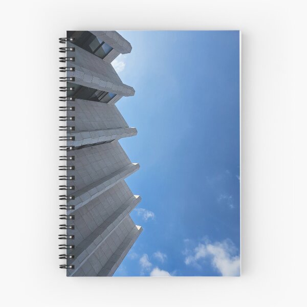 Item preview, brutalist building -concrete against sky designed and sold by MarijaArt.