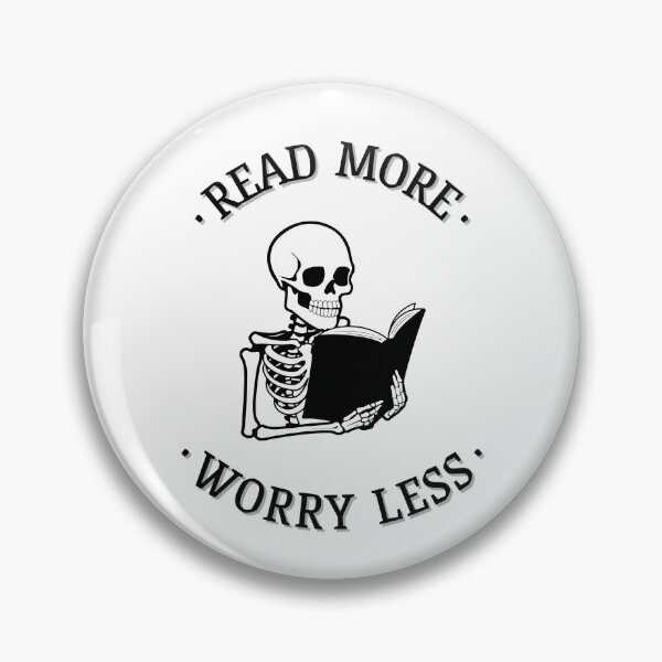 Item preview, read more worry less designed and sold by bratfactory.
