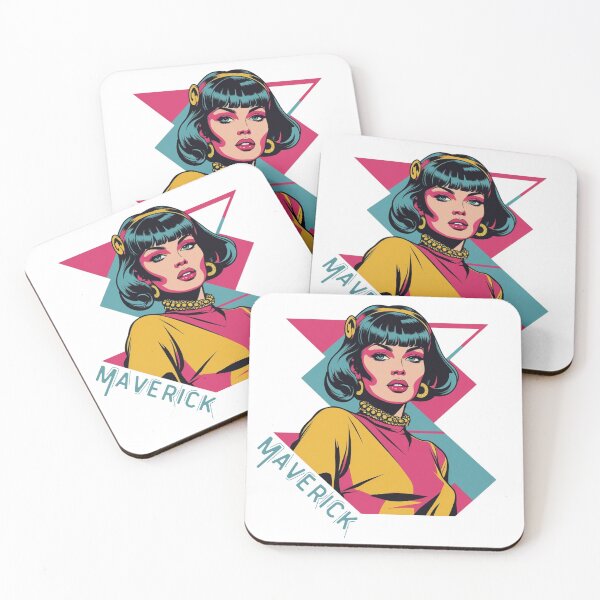 Item preview, Maverick | Unconventional Retro Girl designed and sold by RedDelaney.