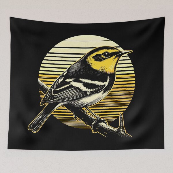Item preview, Golden-cheeked Warbler designed and sold by theAVIARY7.