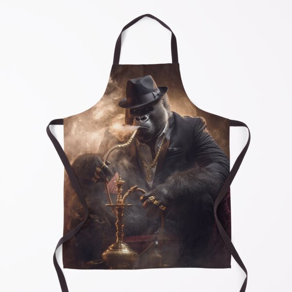 Item preview, The Godfather Smoke – Gorilla in the Fedora Throne designed and sold by VisionaryVeils.