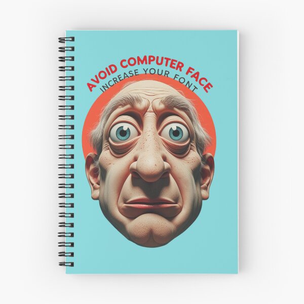 Item preview, Avoid computer face designed and sold by seahorse crossing.