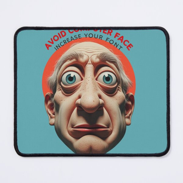 Item preview, Avoid computer face designed and sold by seahorse crossing.