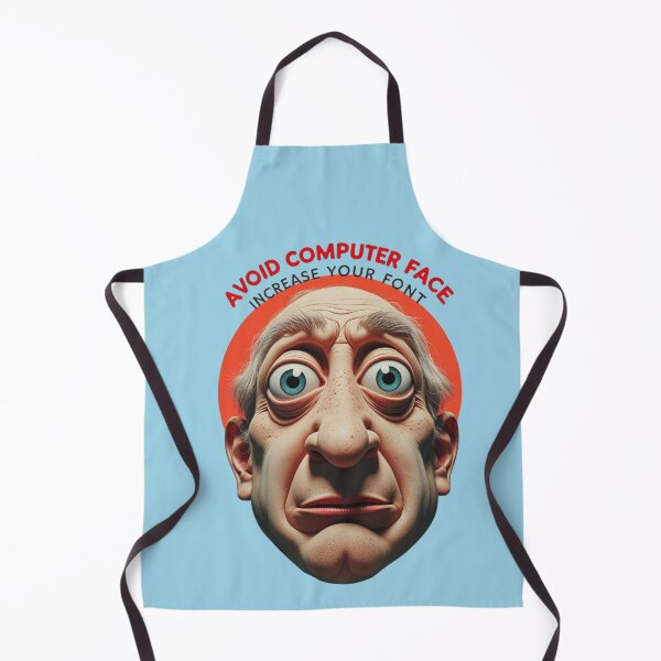 Item preview, Avoid computer face designed and sold by seahorse crossing.