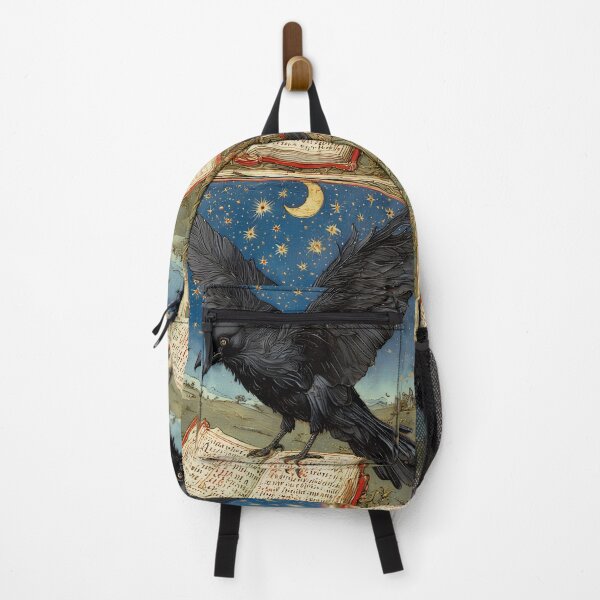 Item preview, The black raven with an ancient book. designed and sold by Natalia-Vlad.