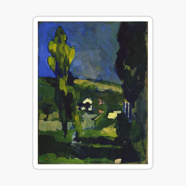 Item preview, Andre Derain - POPLARS 1900 designed and sold by murphysletsdraw.