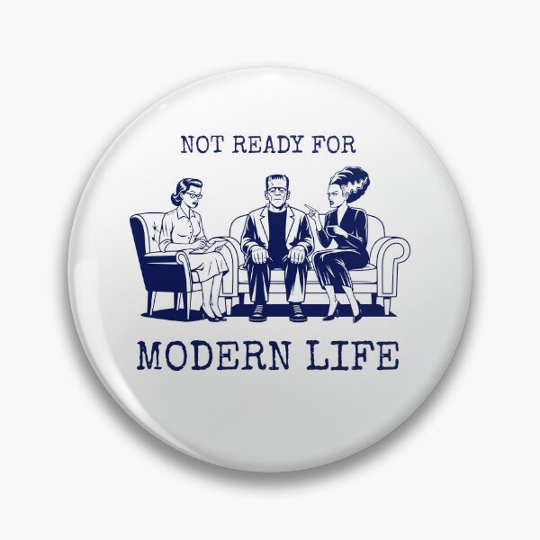 Item preview, Not Ready for Modern Life | Frankenstein's Couple Therapy designed and sold by RedDelaney.