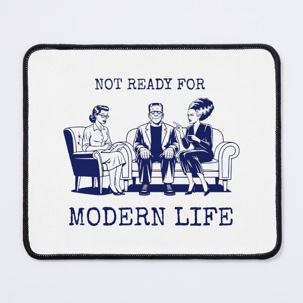 Item preview, Not Ready for Modern Life | Frankenstein's Couple Therapy designed and sold by RedDelaney.